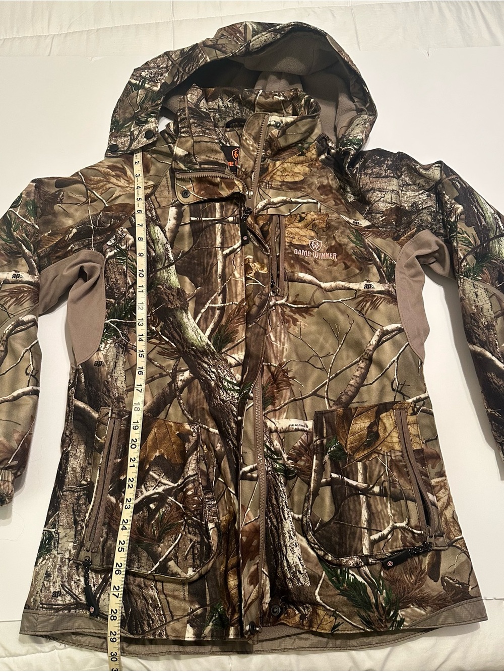 Game Winner Realtree Camo Hooded Jacket - Brown/Green